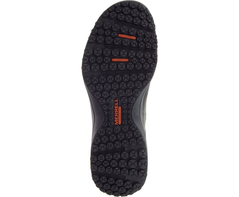 Merrell Slip Ons Męskie Czarne - Sutton Moc Ac+ Pro - 047316-YMJ